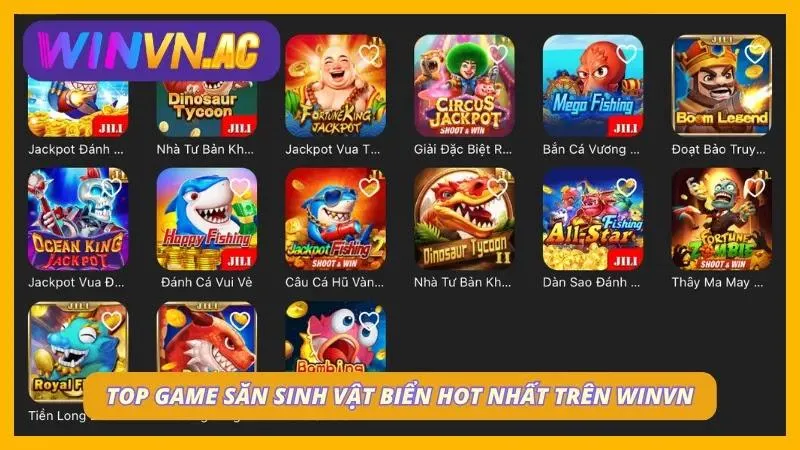 Các trò chơi giải trí ăn khách nhất