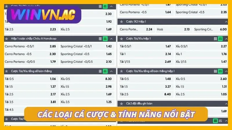 Danh mục các bộ môn giải trí đa dạng tại hệ thống