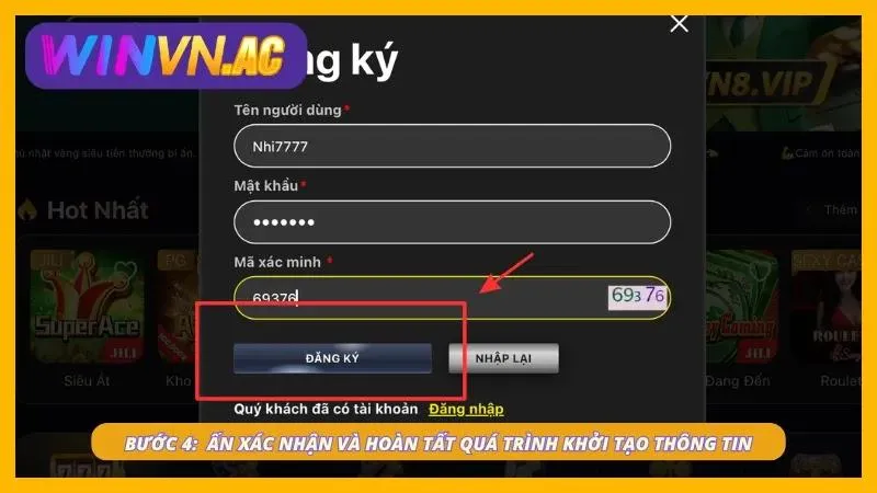 Xác thực thông tin tạo acc chỉ với 1 phút