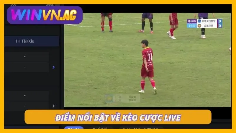 Bảng số liệu kèo live cập nhật liên tục theo từng giây