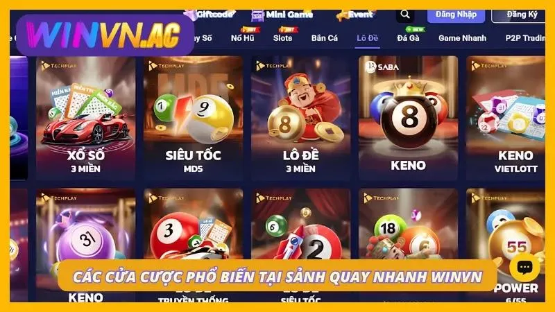 Các cửa cược phổ biến anh em nên biết