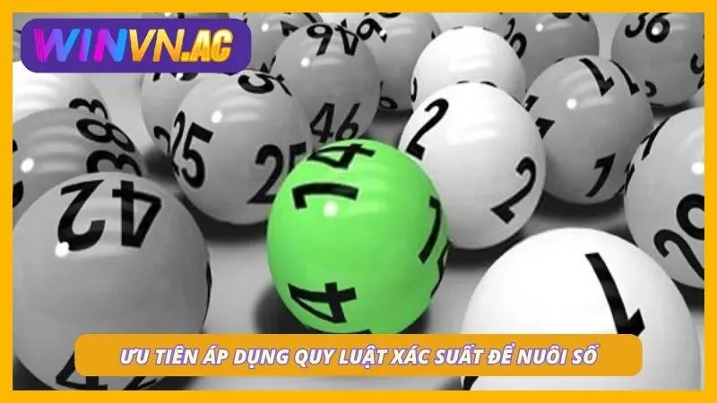 Áp dụng các quy luật xác suất để dễ trúng